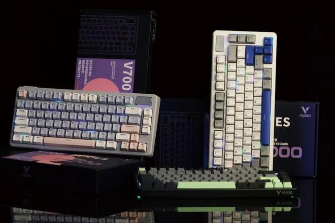 柏V700DIY-75多模机械键盘新葡京网上赌场小巧便携可玩性强！雷(图4)