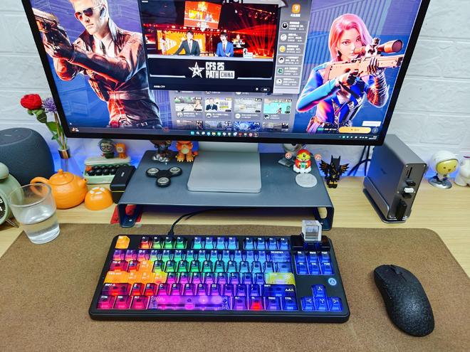 K87棱镜版机械键盘打造桌搭的情绪价值澳门新葡京入口棱镜+自定义屏!黑爵M(图3) K87棱镜版机械键盘打造桌搭的情绪价值澳门新葡京入口棱镜+自定义屏!黑爵M(图3)