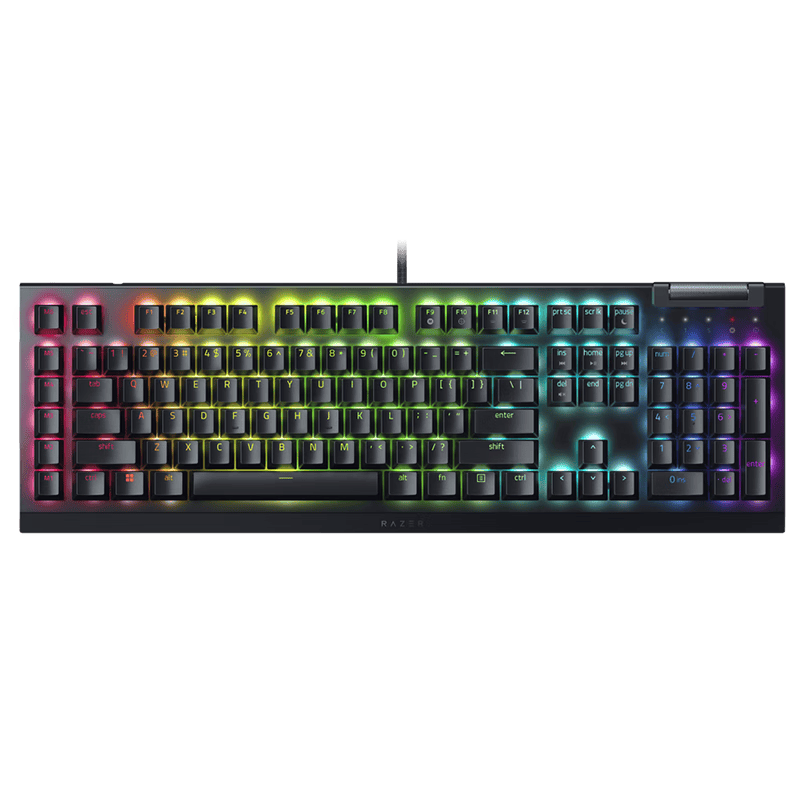 雷蛇黑寡妇蜘蛛V4 X 机械键盘澳门新葡